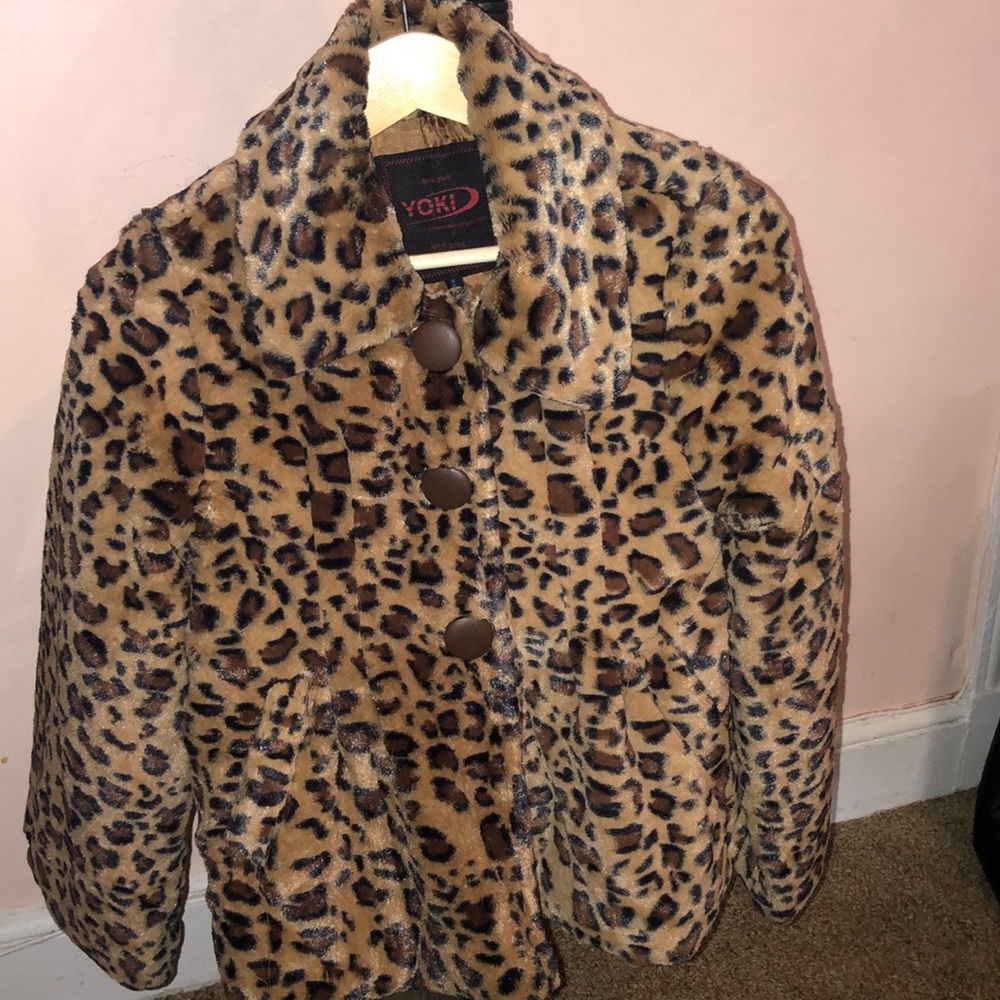 cheetah print jacket